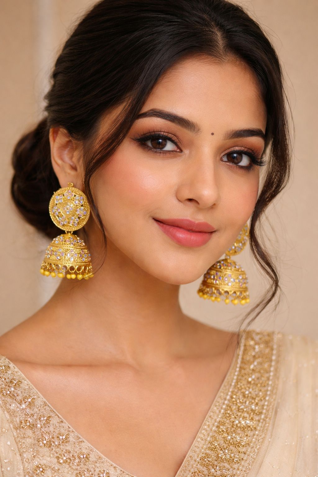 Nayvya Yellow Jhumka